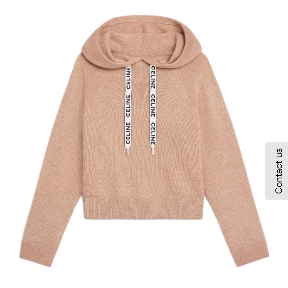 CÉLINE PARIS Hooded Sweater - Large